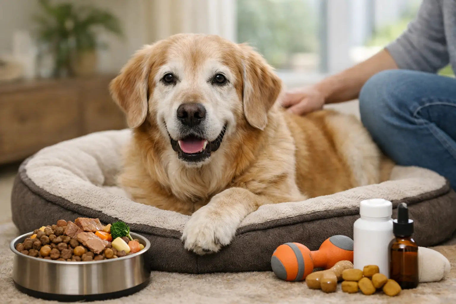 Aging Dog Nutrition for Energy, Mobility, and Comfort