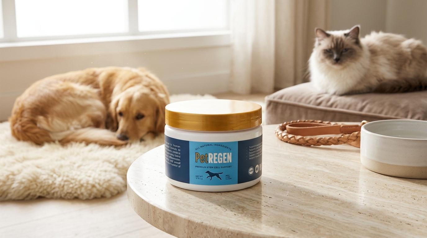 Top 5 Ways PetREGEN Supports Healthy Aging in Senior Pets
