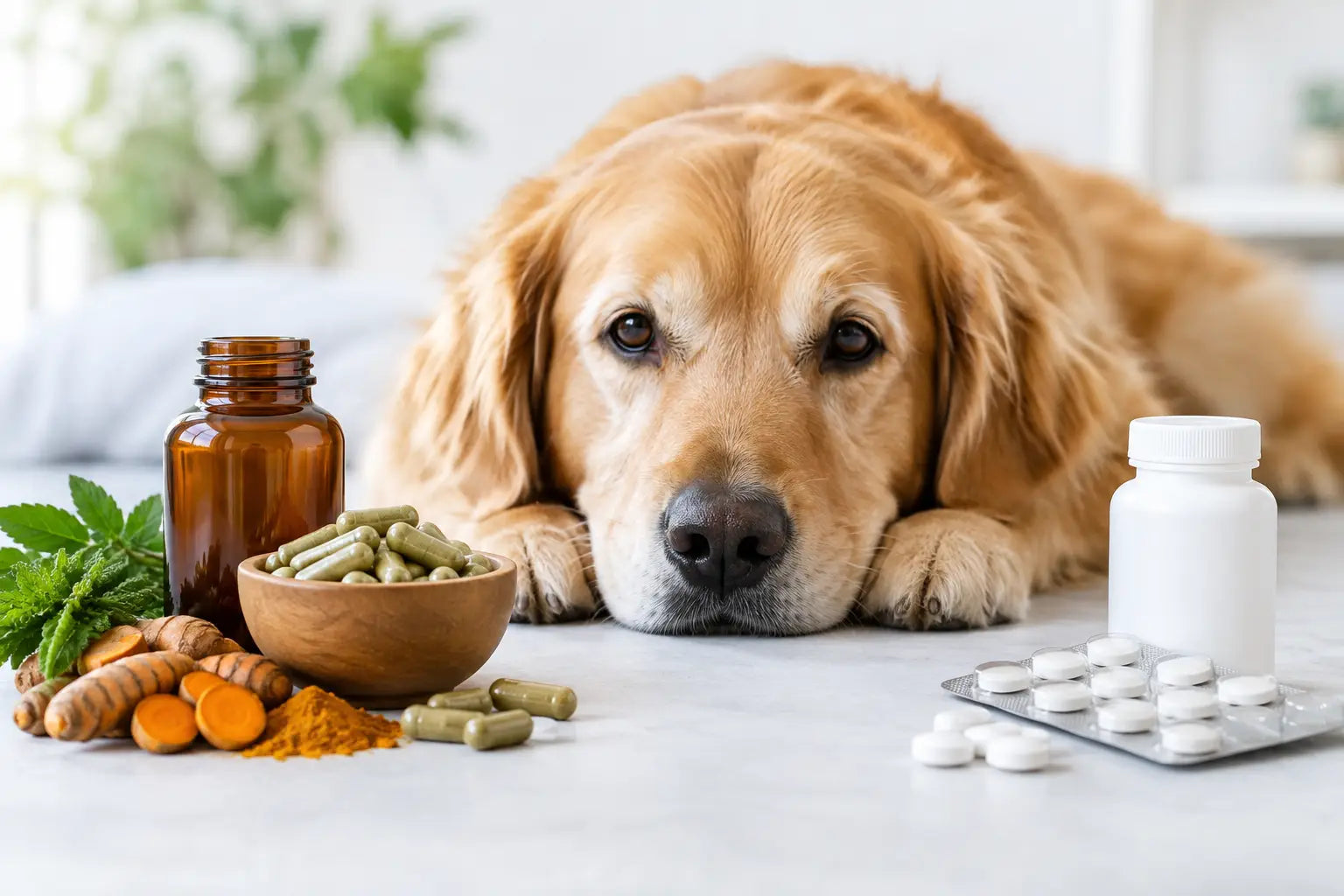 Natural Dog Supplements Versus NSAIDs for Pain