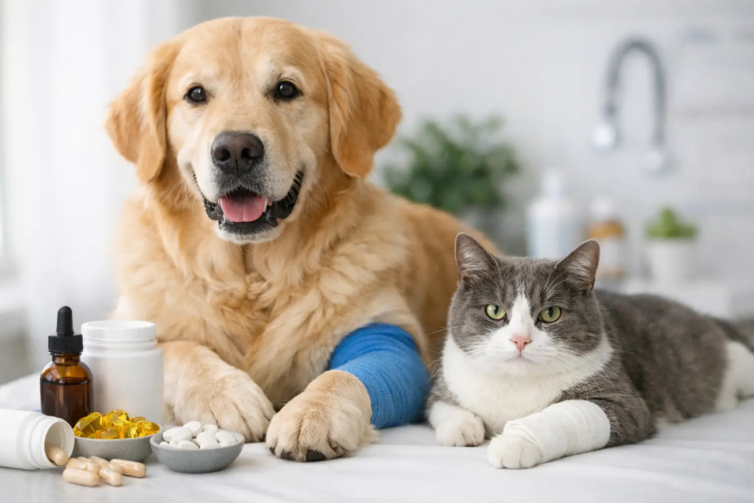 Post Surgery Supplements for Pets: What Helps?