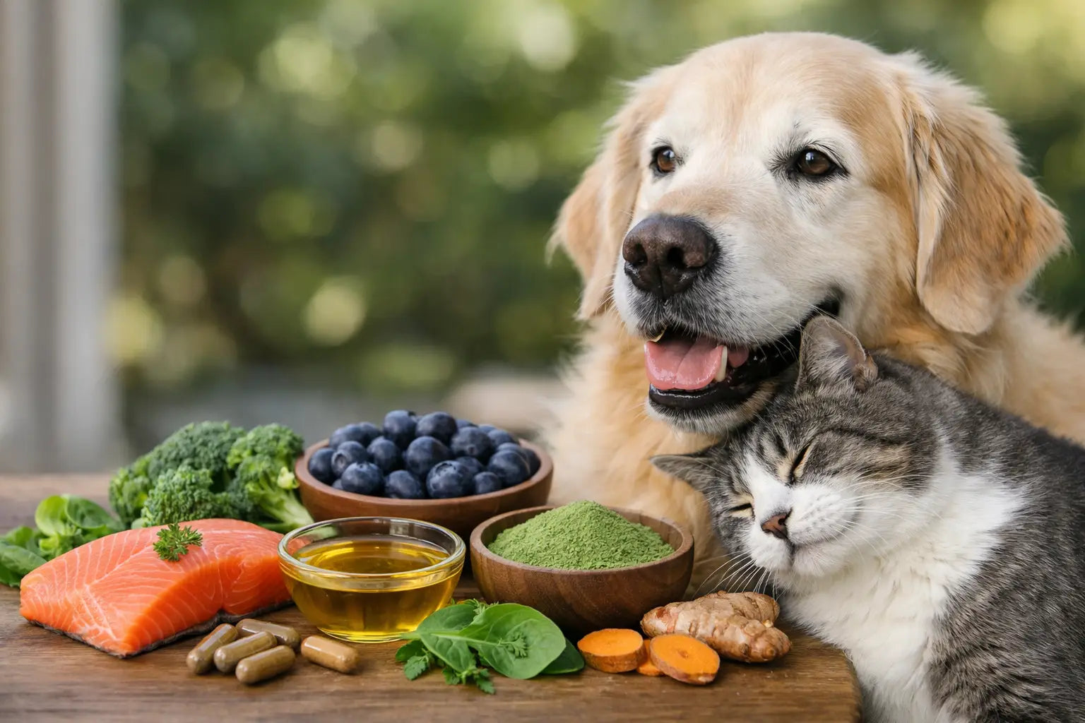 Best Ingredients for Senior Pet Vitality
