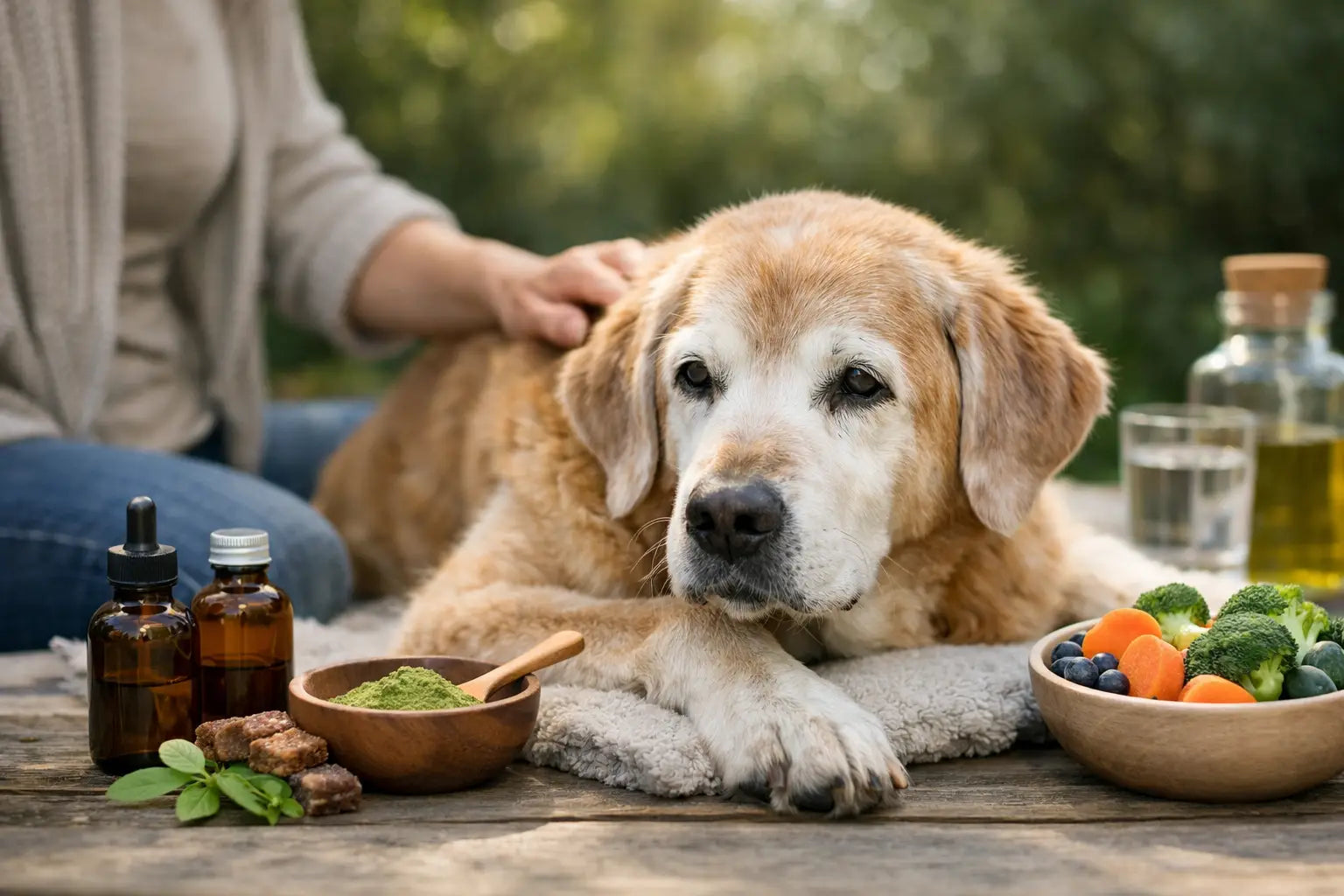 How to Support an Aging Dog Naturally
