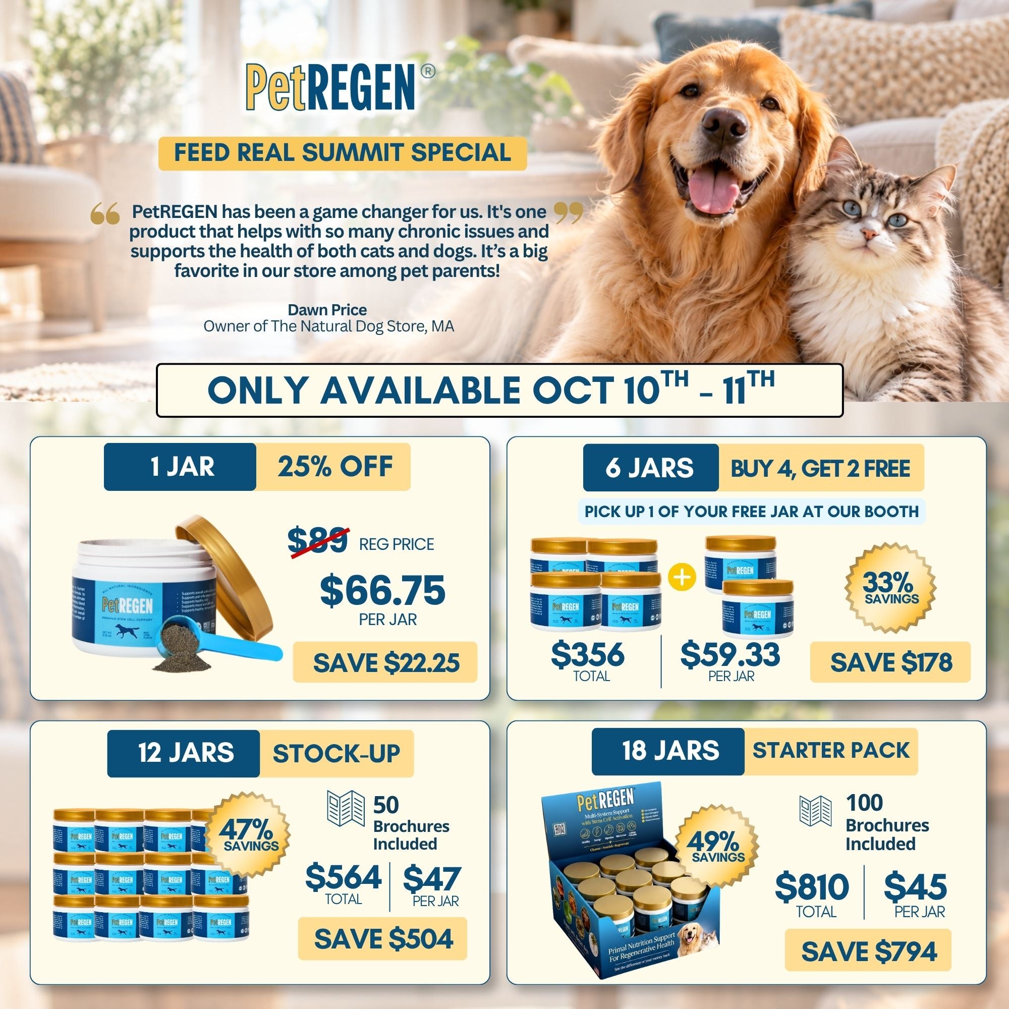 Feed Real Summit Specials